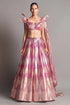 3D Embroidered Lehenga
